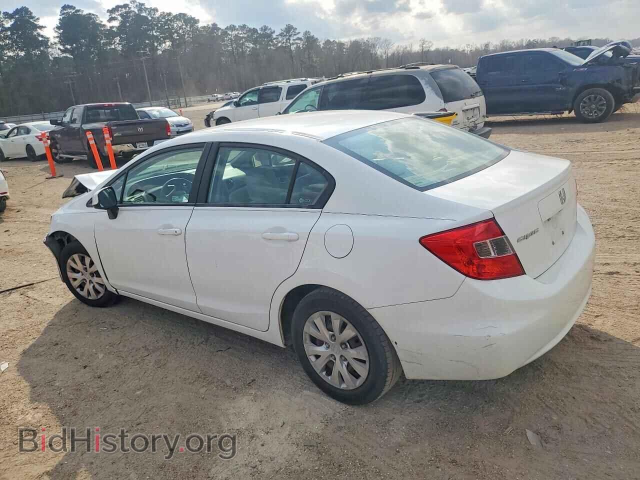 2012 HONDA CIVIC - VIN: 2HGFB2F52CH326452 - Фото 2