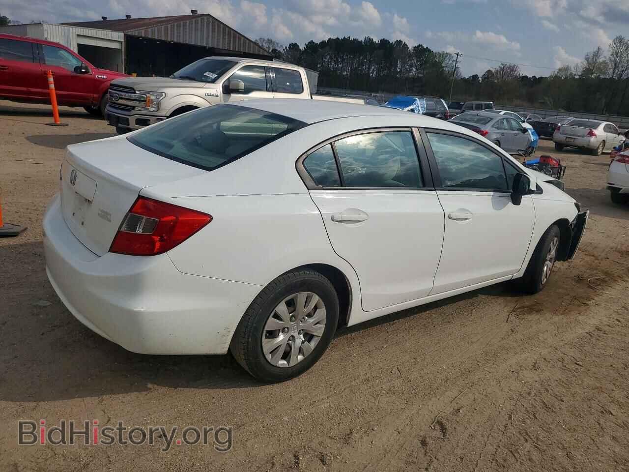 2012 HONDA CIVIC - VIN: 2HGFB2F52CH326452 - Фото 3
