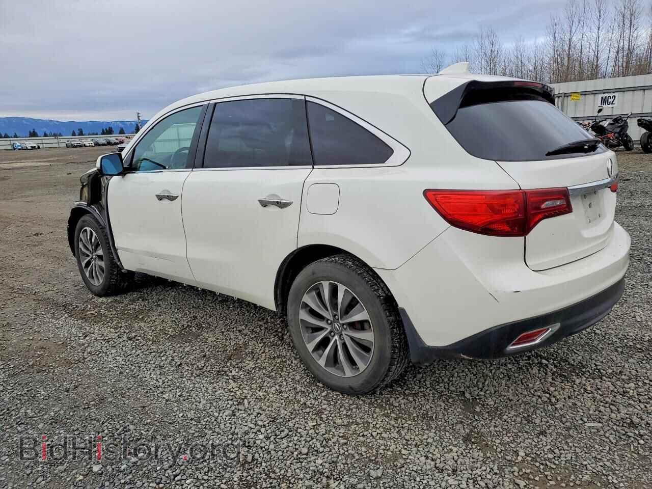 2016 ACURA MDX - VIN: 5FRYD4H43GB019433 - Фото 2
