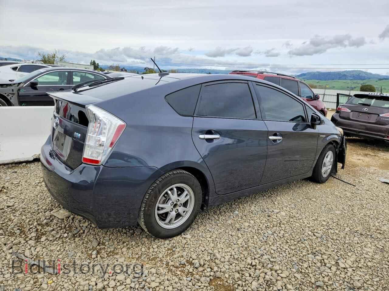 2011 TOYOTA PRIUS - VIN: JTDKN3DU6B0252802 - Фото 3