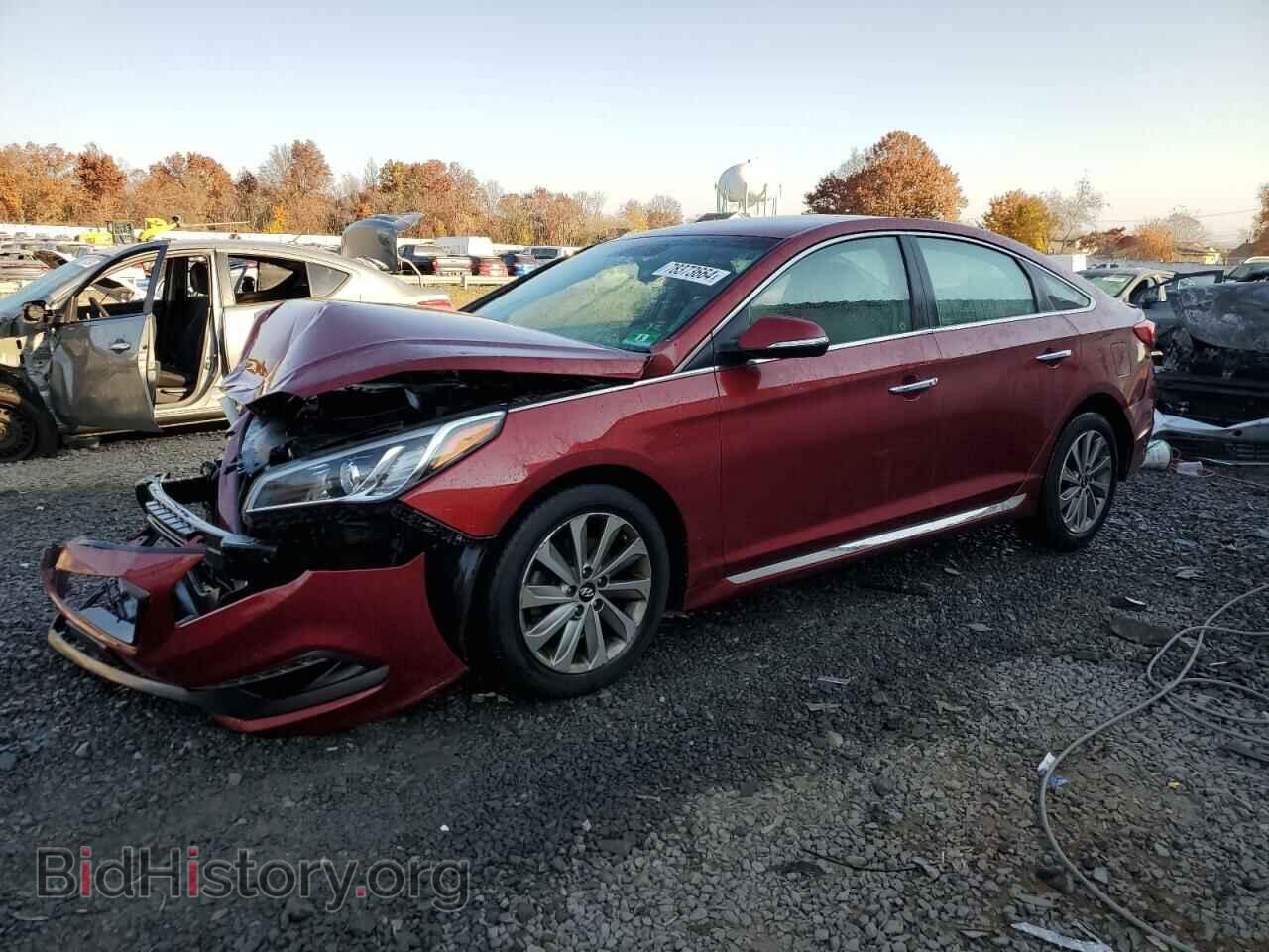 Фотография 5NPE34AF6GH322825 - HYUNDAI SONATA 2016