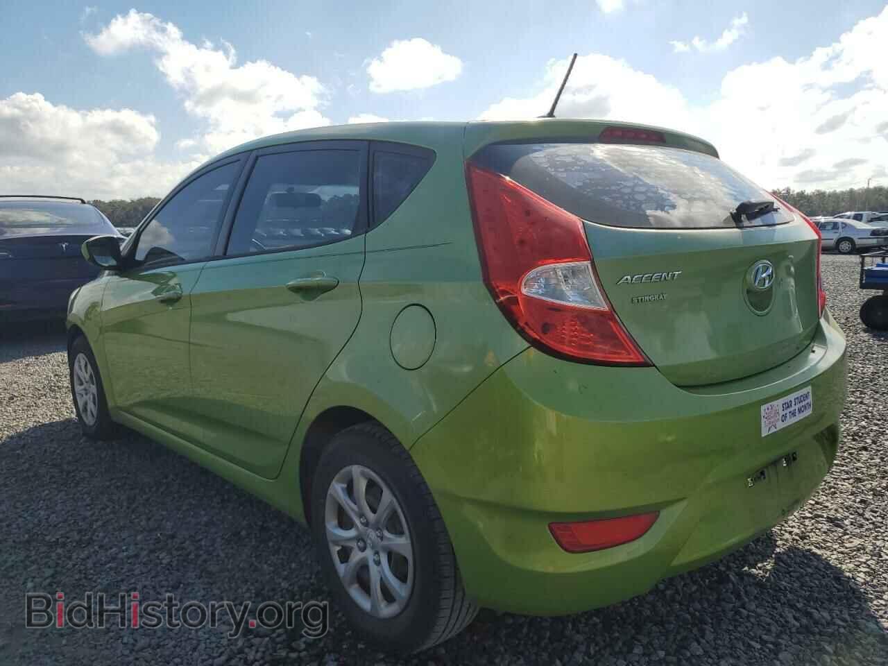 2012 HYUNDAI ACCENT - VIN: KMHCT5AE6CU026154 - Фото 2