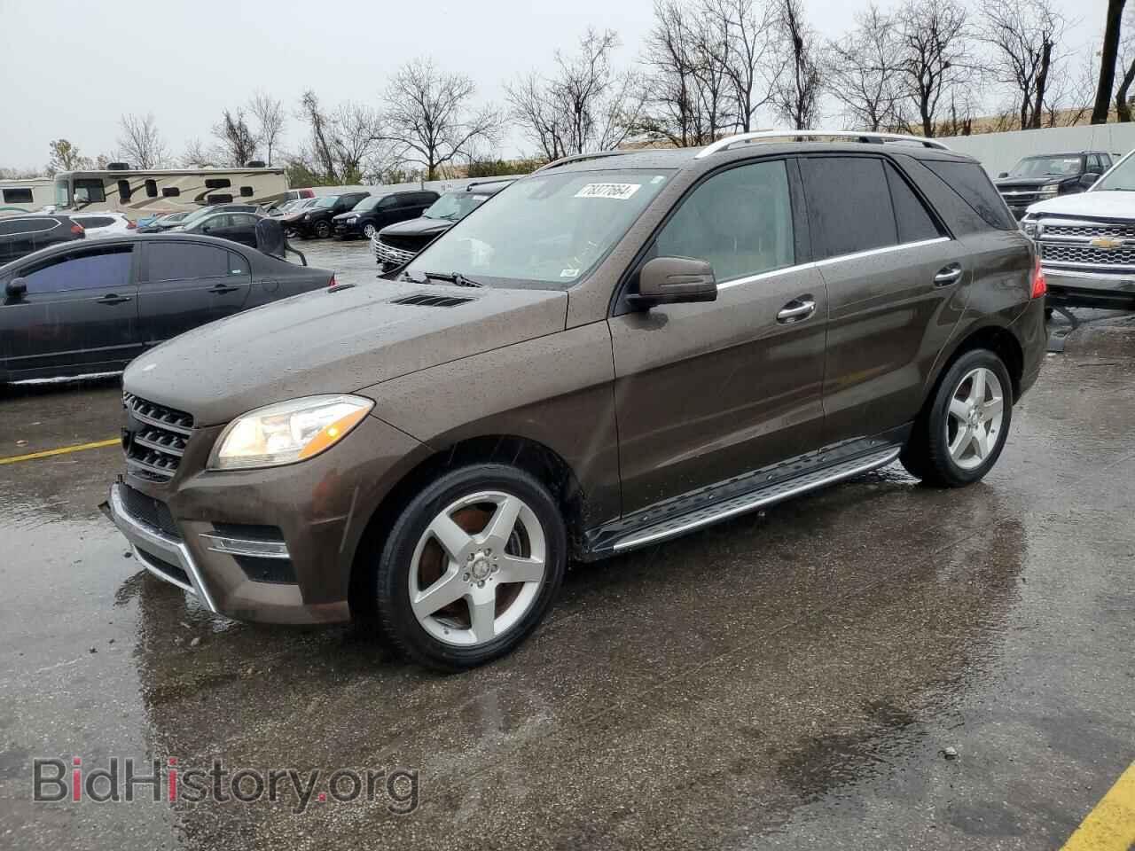 Photo 4JGDA5HB6EA365183 - MERCEDES-BENZ M-CLASS 2014