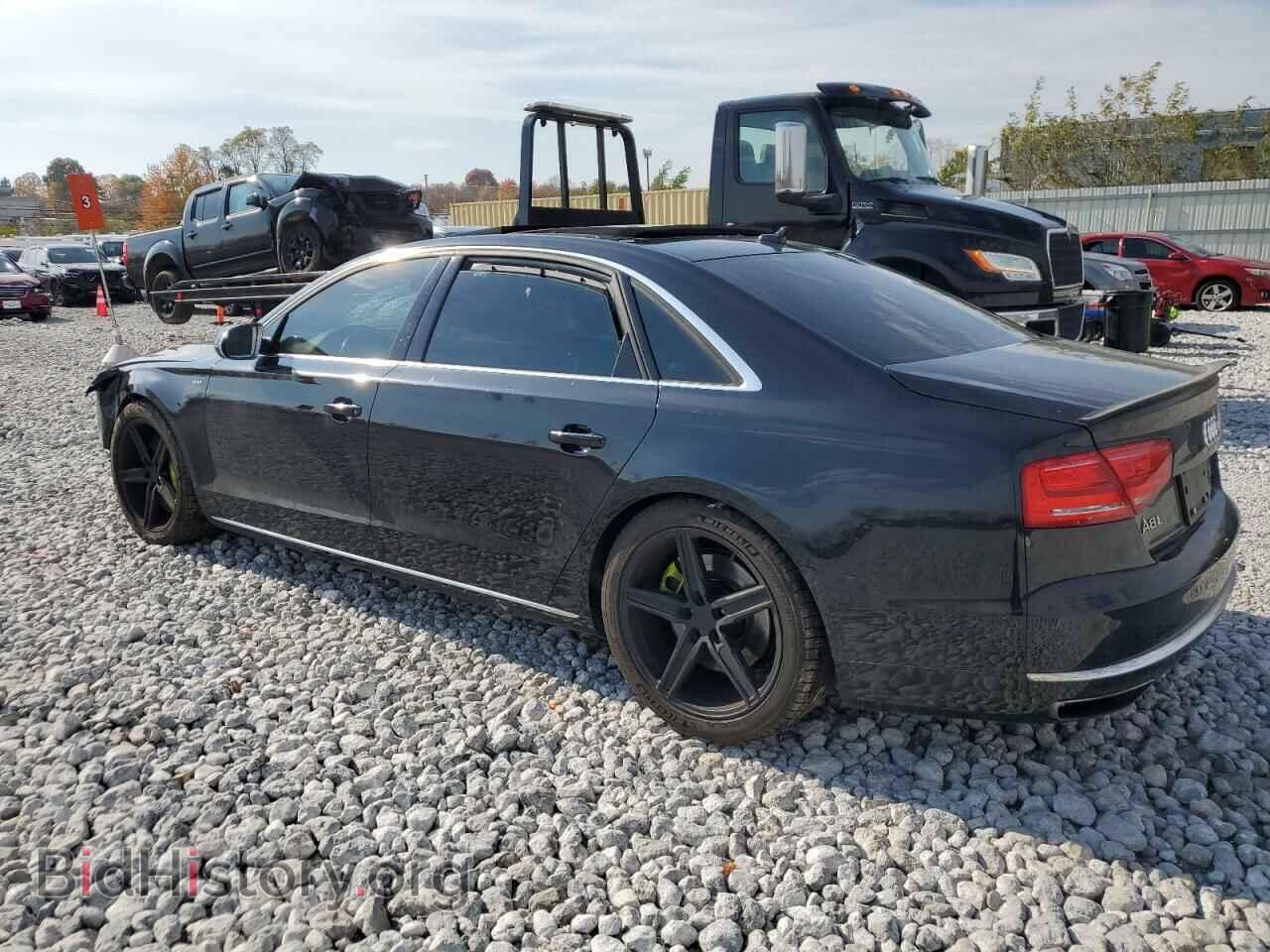 2013 AUDI A8 - VIN: WAUR4AFD1DN010893 - Фото 2