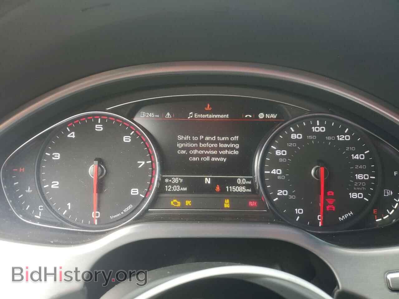 2013 AUDI A8 - VIN: WAUR4AFD1DN010893 - Фото 9