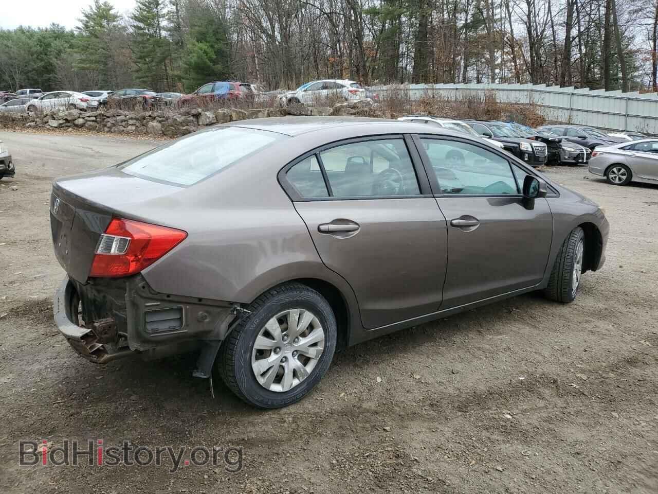 2012 HONDA CIVIC - VIN: 2HGFB2F5XCH598697 - Фото 3