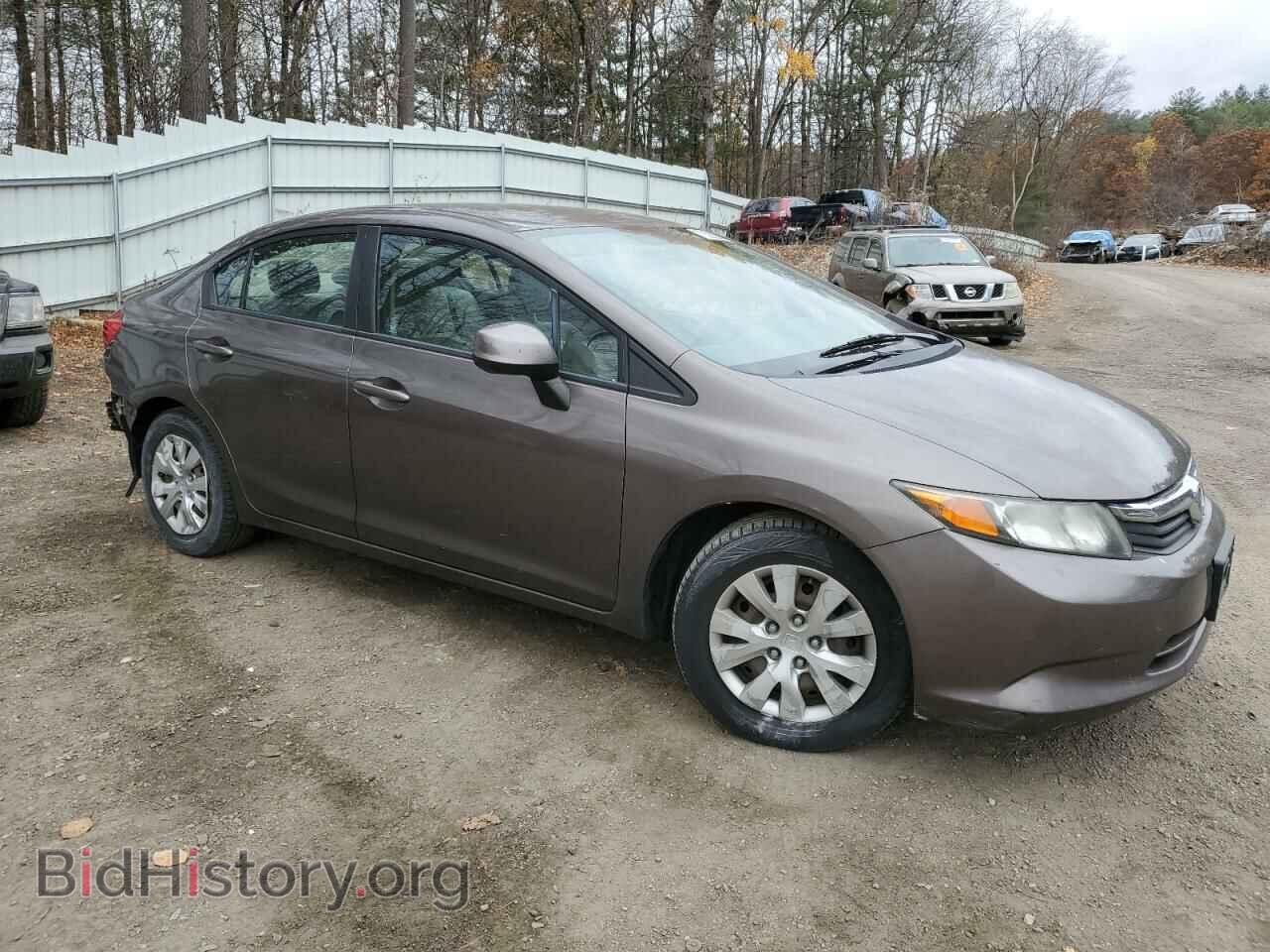 2012 HONDA CIVIC - VIN: 2HGFB2F5XCH598697 - Фото 4