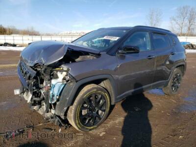 2022 Jeep COMPASS Latitude, темно-серый — VIN 3C4NJDBB3NT179556, Copart