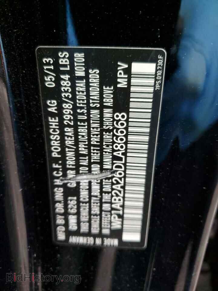 2013 PORSCHE CAYENNE - VIN: WP1AB2A26DLA86668 - Фото 13