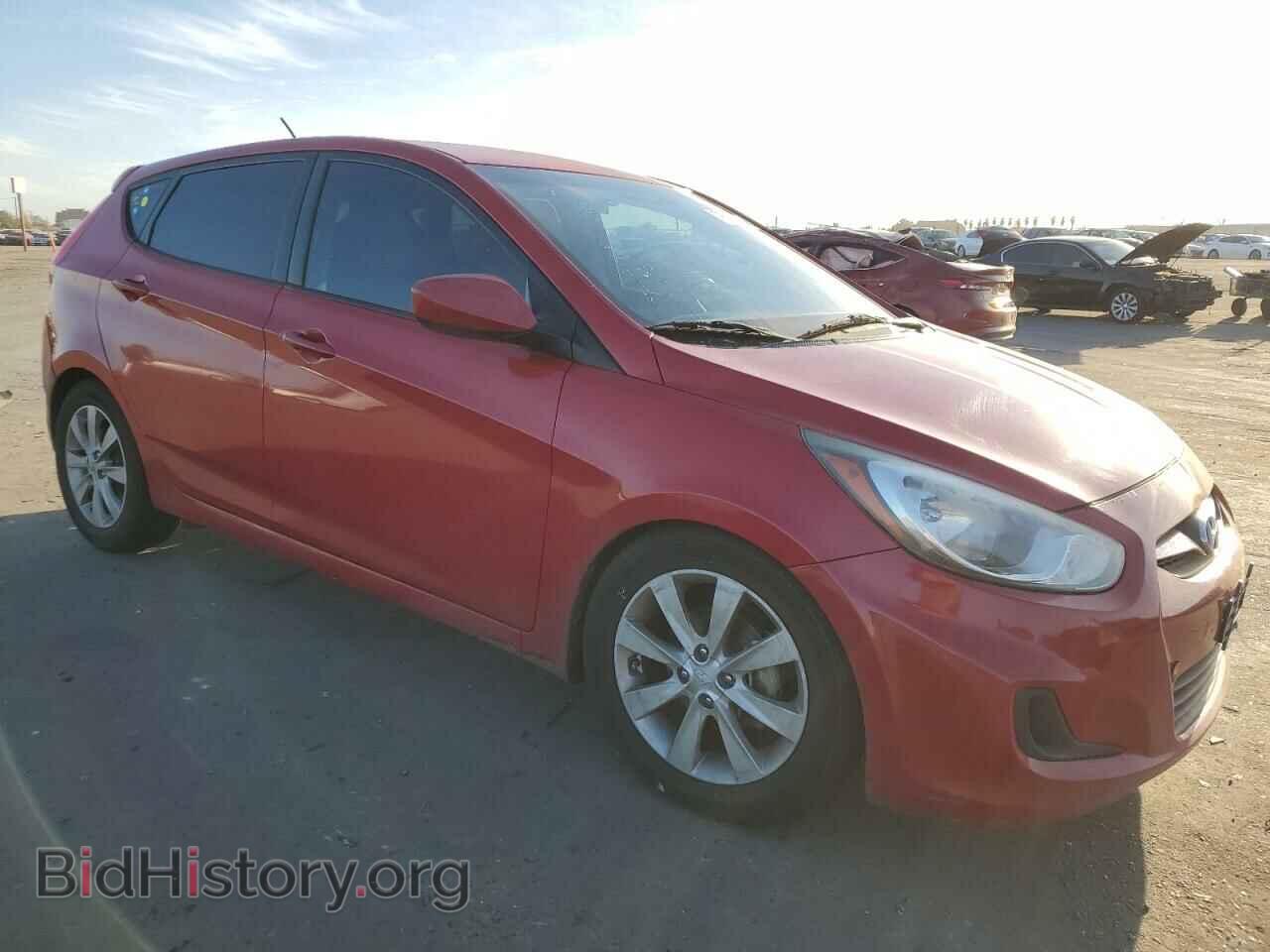2012 HYUNDAI ACCENT - VIN: KMHCU5AEXCU059199 - Фото 4