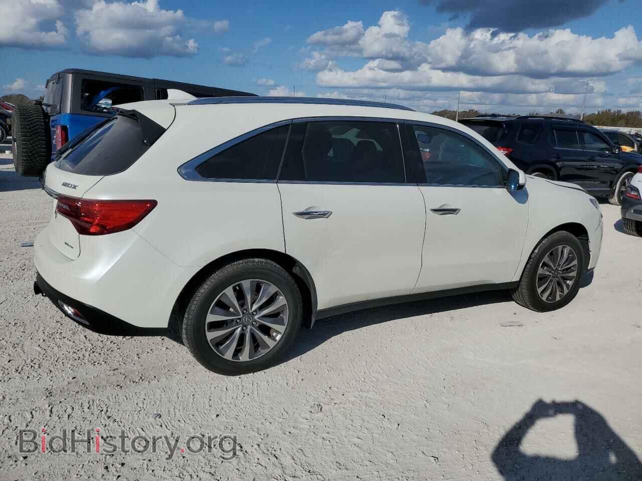2014 ACURA MDX - VIN: 5FRYD4H40EB018558 - Фото 3