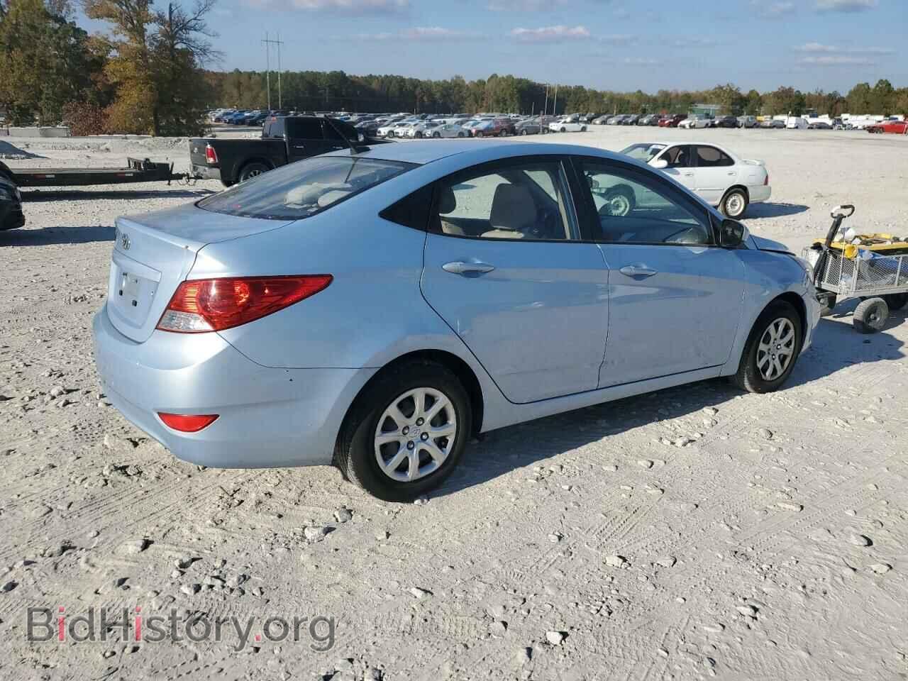 2014 HYUNDAI ACCENT - VIN: KMHCT4AE0EU607162 - Фото 3