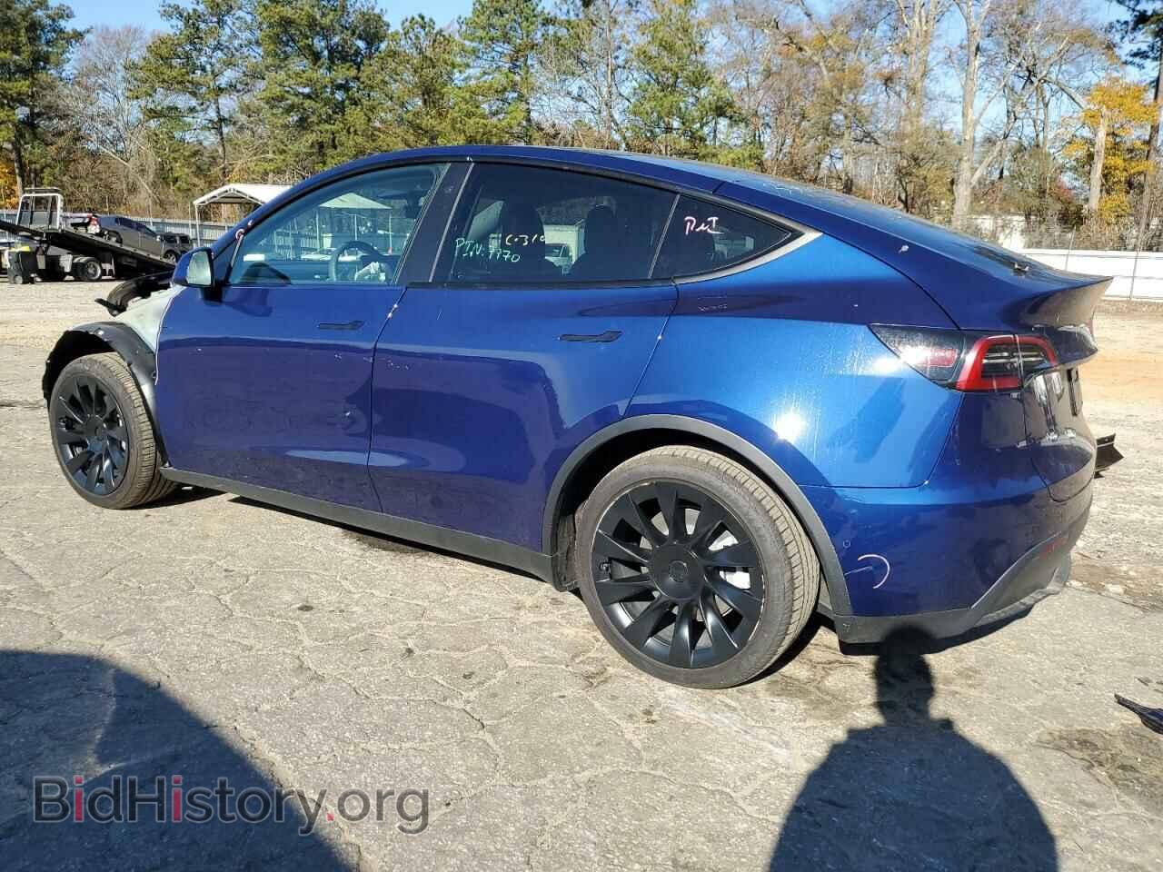 2022 TESLA MODEL Y - VIN: 7SAYGAEE9NF514675 - Фото 2