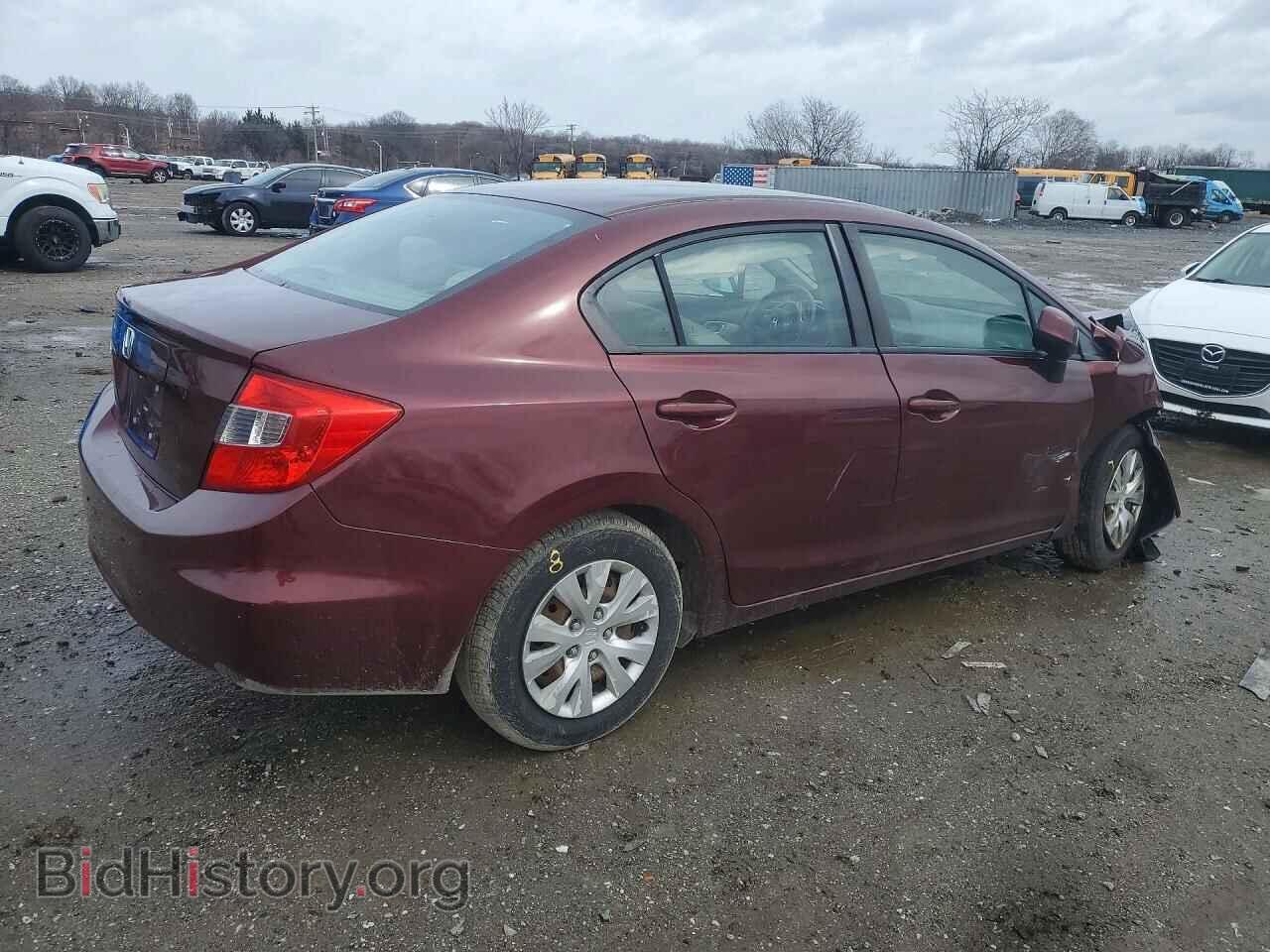 2012 HONDA CIVIC - VIN: 19XFB2F57CE377116 - Фото 3