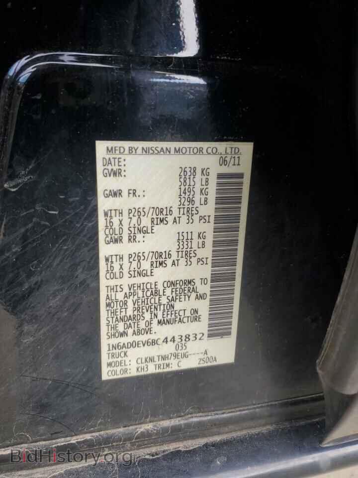 2011 NISSAN FRONTIER - VIN: 1N6AD0EV6BC443832 - Фото 12