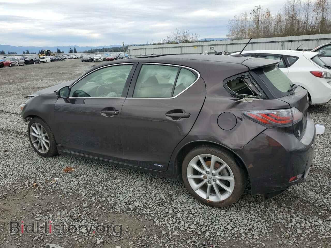 2013 LEXUS CT 200 - VIN: JTHKD5BH1D2172415 - Фото 2