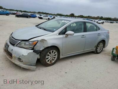 2010 Lexus HS HS 250h, серебристый — VIN JTHBB1BAXA2026477, Copart