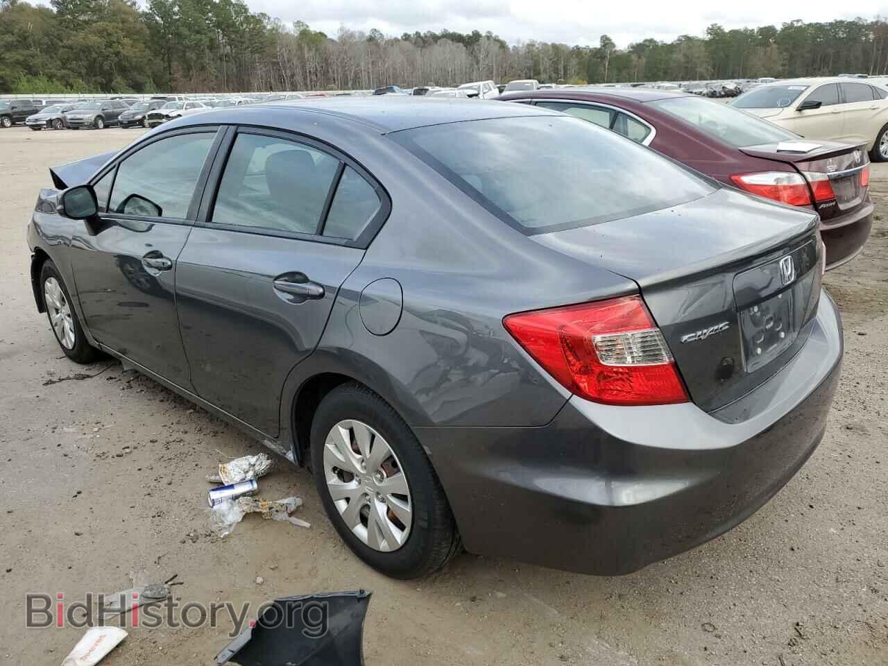 2012 HONDA CIVIC - VIN: 2HGFB2F52CH303351 - Photo 2