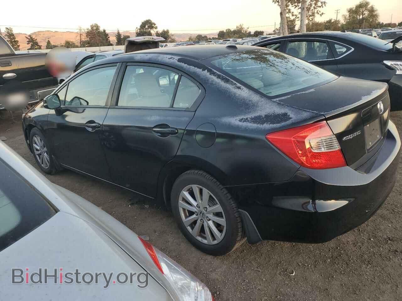 2012 HONDA CIVIC - VIN: 2HGFB2F99CH576855 - Фото 2