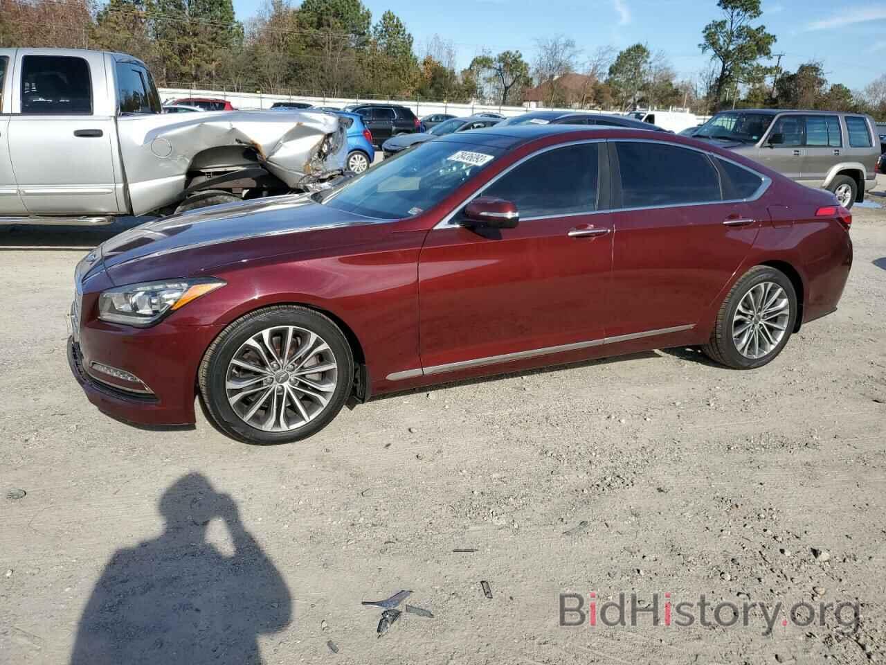 Photo KMHGN4JE3GU106345 - HYUNDAI GENESIS 2016