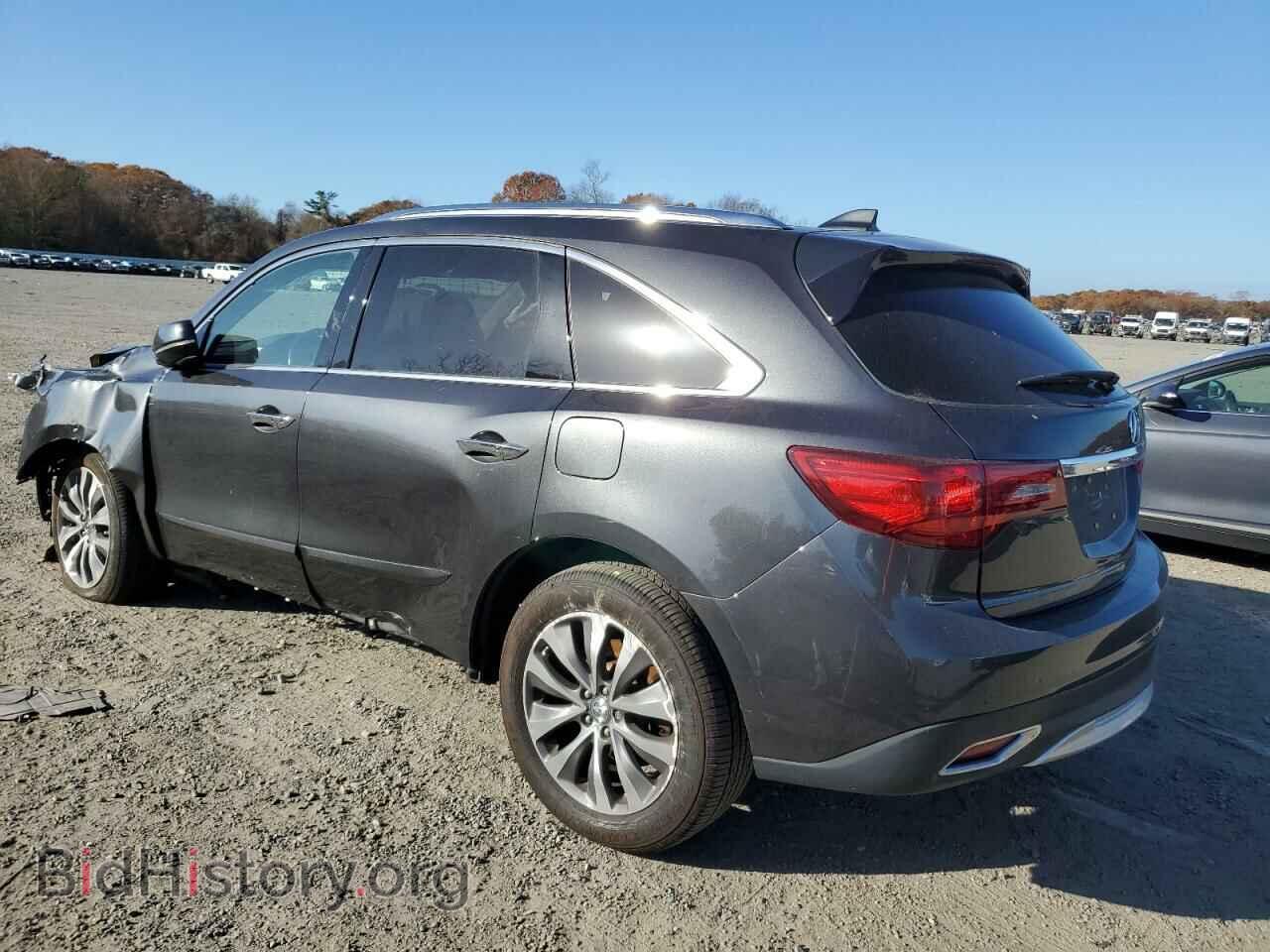 2014 ACURA MDX - VIN: 5FRYD4H41EB012011 - Фото 2