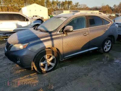 2012 Lexus RX350 350, серый — VIN 2T2BK1BA2CC141866, Copart