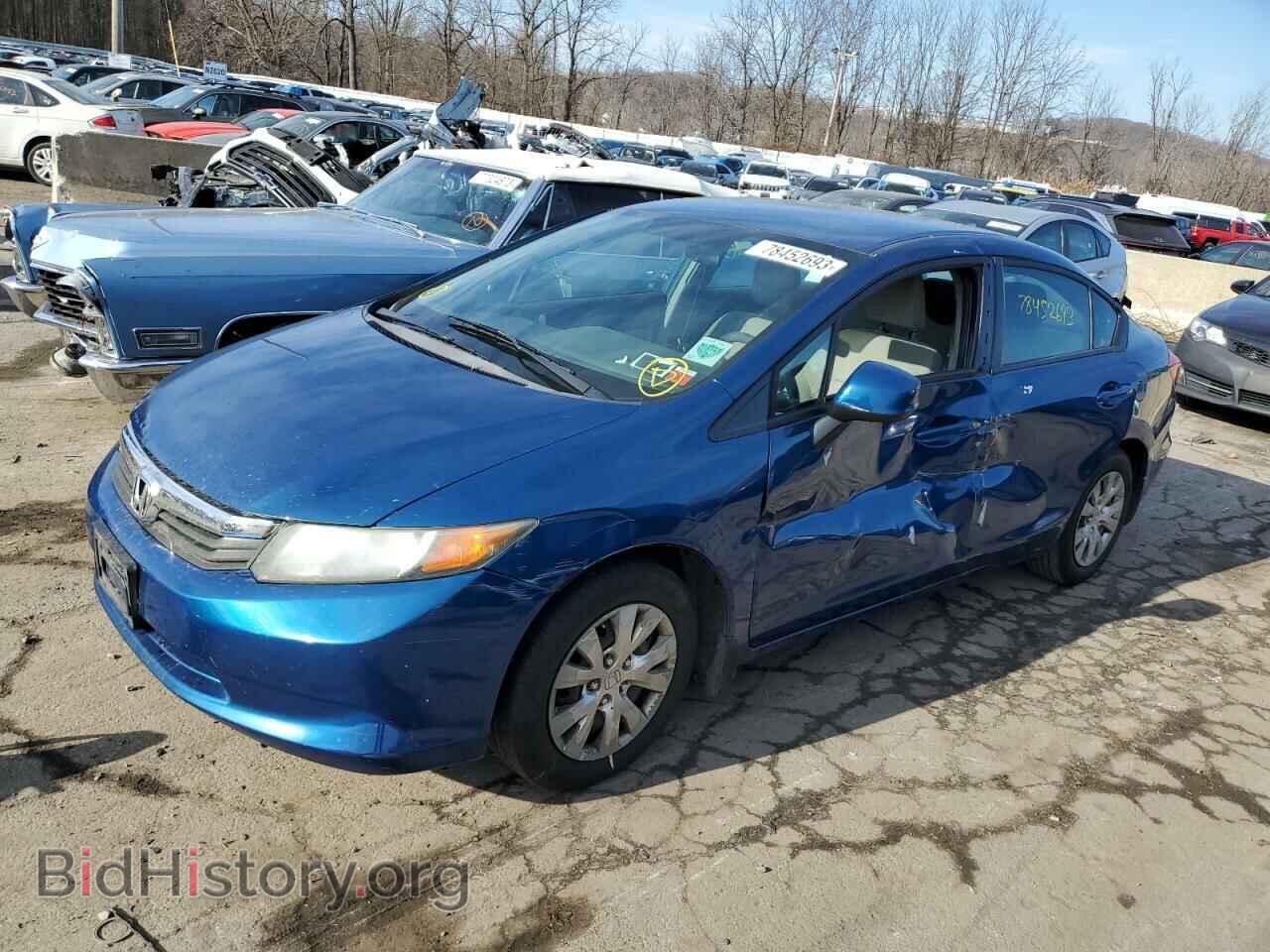 Фотография 2HGFB2F55CH536219 - HONDA CIVIC 2012