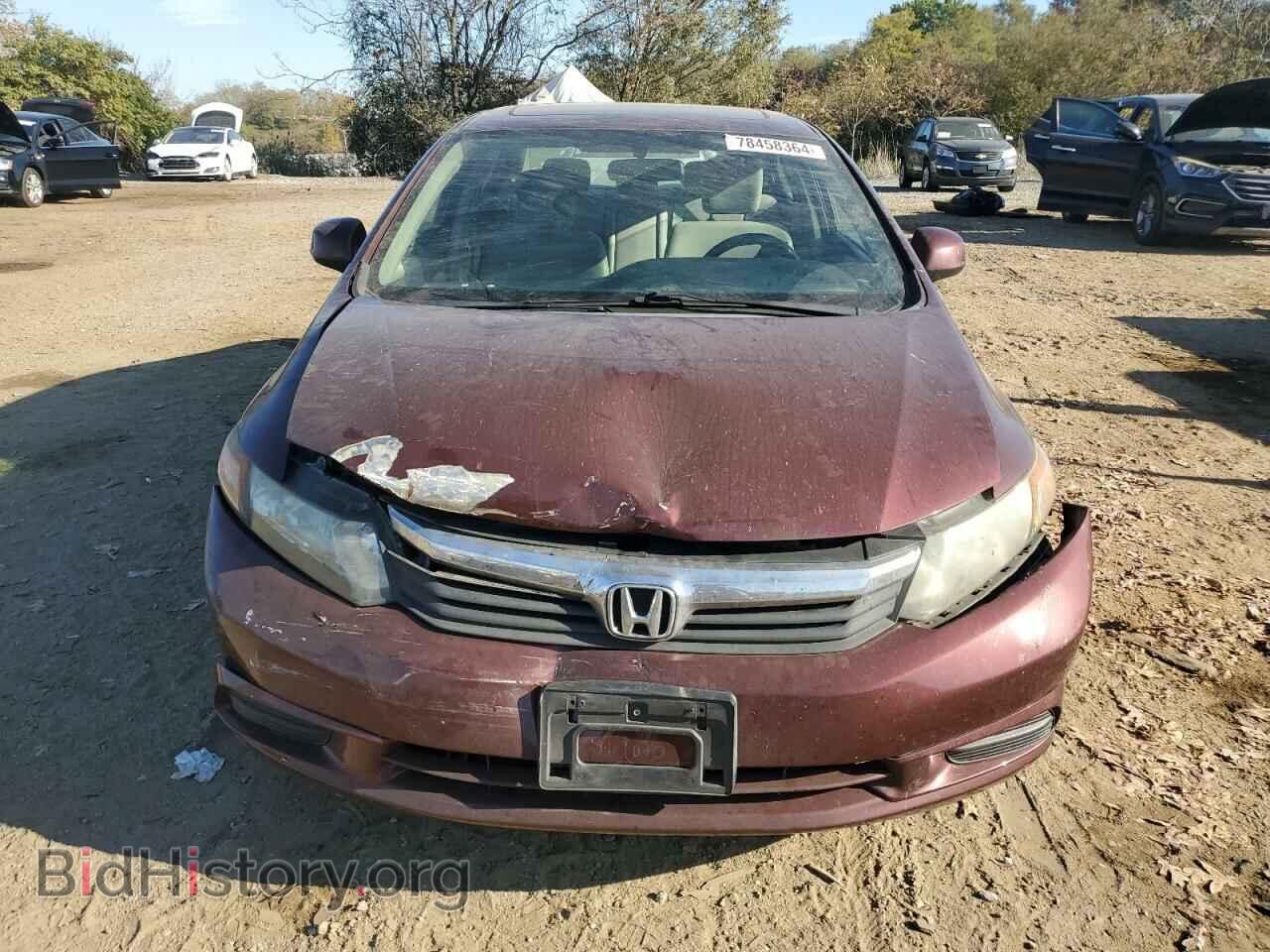 2012 HONDA CIVIC - VIN: 19XFB2F85CE346697 - Фото 5
