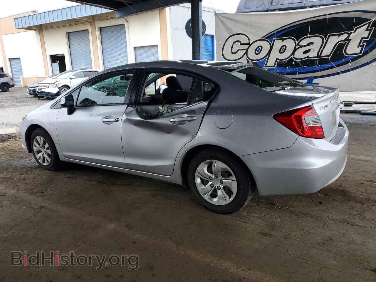 2012 HONDA CIVIC - VIN: 19XFB2F53CE371054 - Фото 2