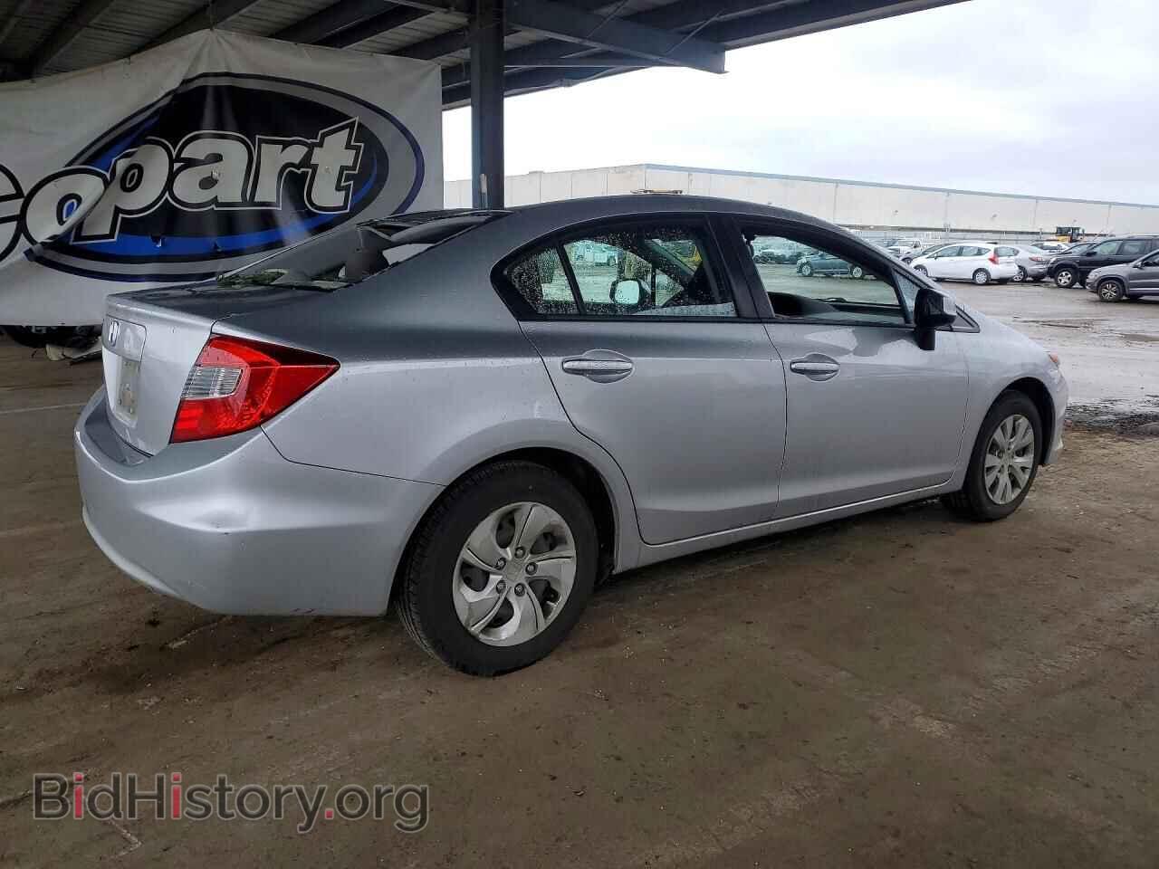 2012 HONDA CIVIC - VIN: 19XFB2F53CE371054 - Фото 3