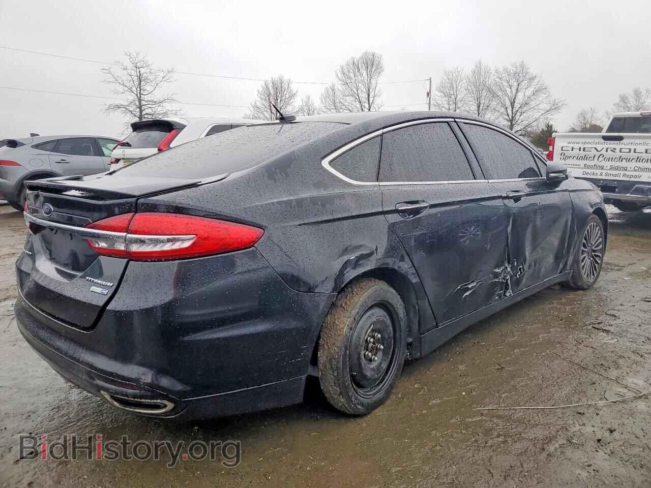 2018 FORD FUSION - VIN: 3FA6P0D96JR233953 - Фото 3