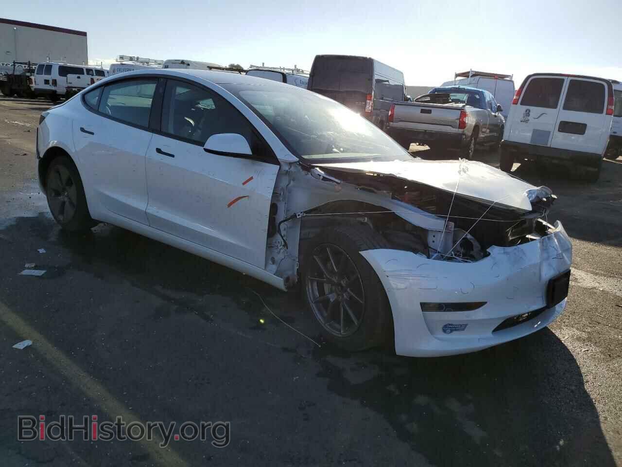 2021 TESLA MODEL 3 - VIN: 5YJ3E1EA2MF070712 - Фото 4