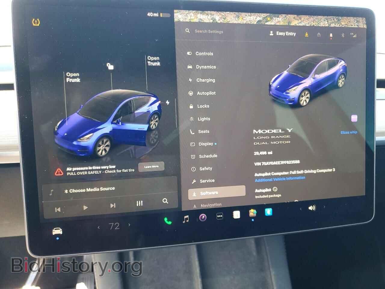 2023 TESLA MODEL Y - VIN: 7SAYGAEE7PF623588 - Фото 9