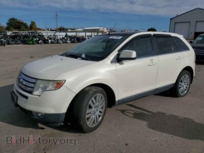 2008 Ford EDGE Limited, cream — VIN 2FMDK49CX8BA81952, Copart