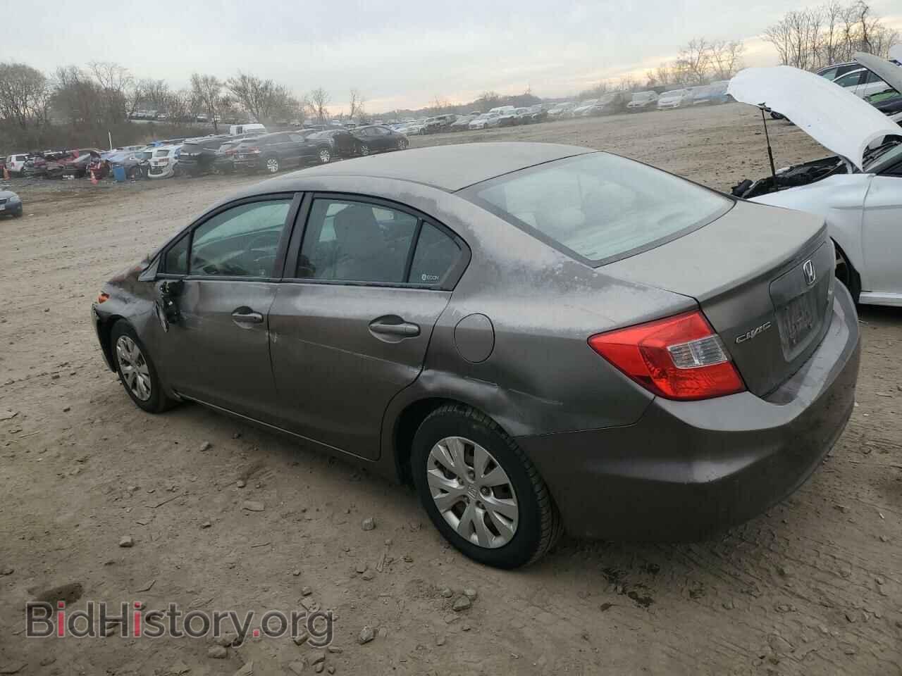 2012 HONDA CIVIC - VIN: 2HGFB2F54CH500098 - Фото 2