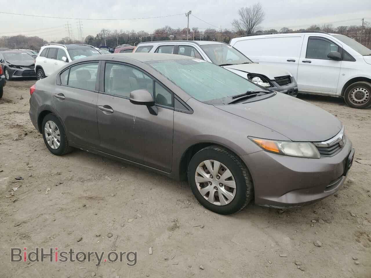 2012 HONDA CIVIC - VIN: 2HGFB2F54CH500098 - Фото 4