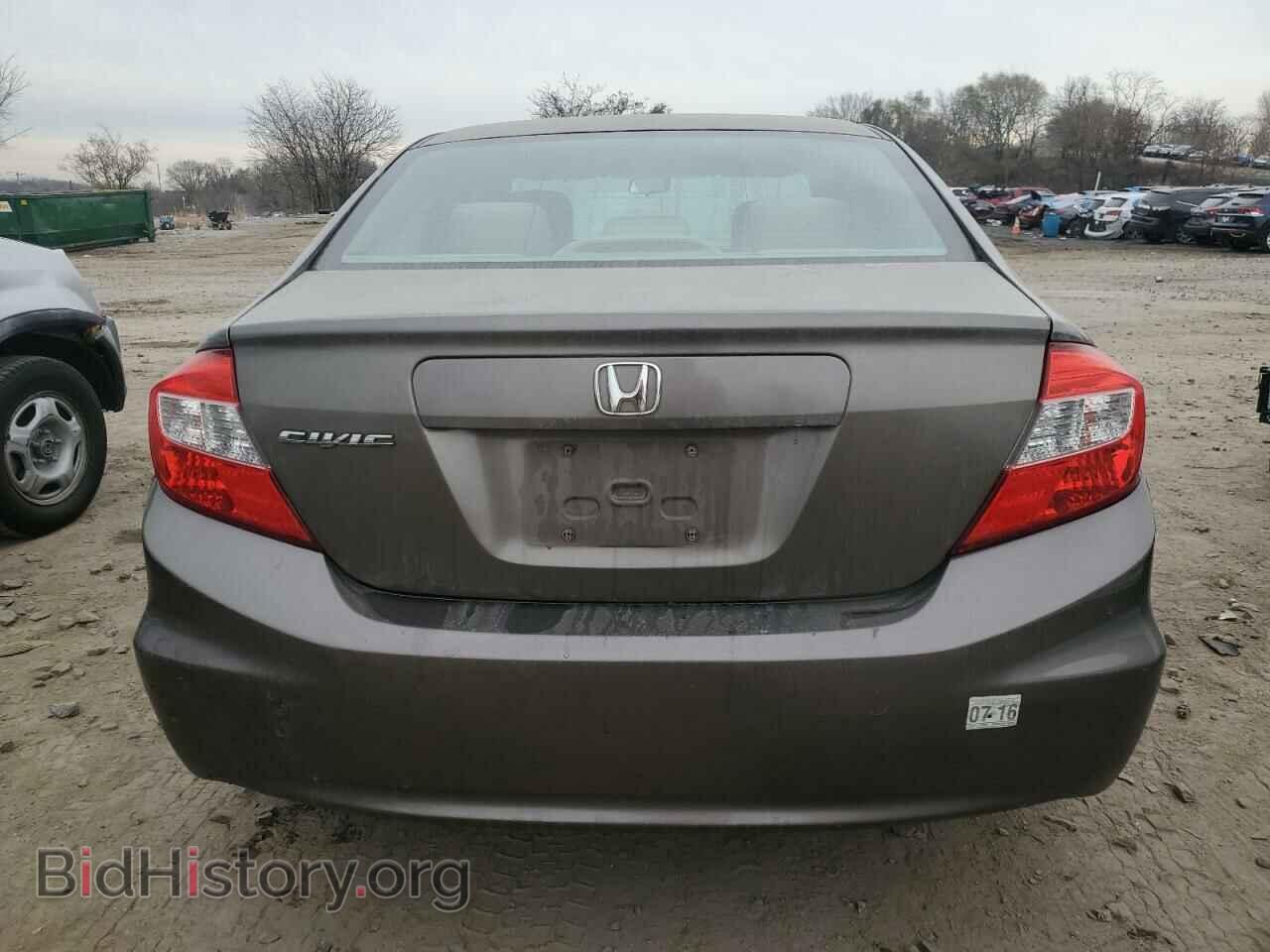 2012 HONDA CIVIC - VIN: 2HGFB2F54CH500098 - Фото 6