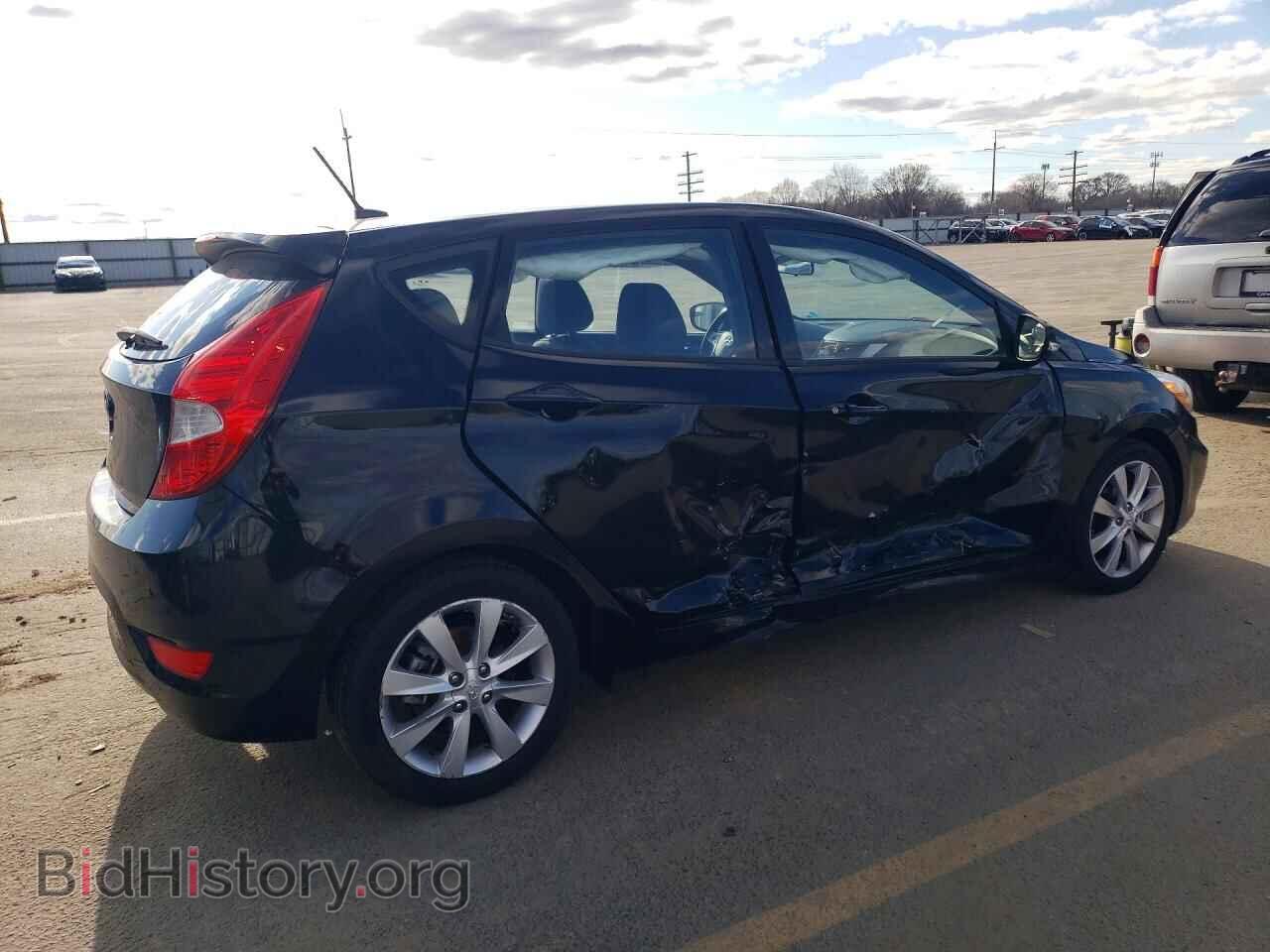2014 HYUNDAI ACCENT - VIN: KMHCU5AE4EU184878 - Фото 3