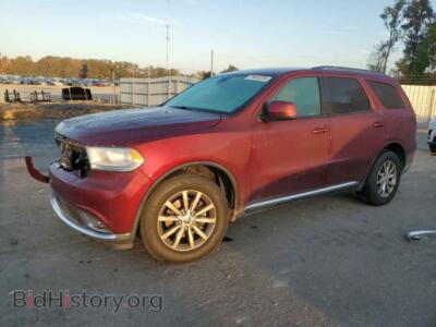 2017 Dodge DURANGO SXT, burgundy — VIN 1C4RDHAG3HC703396, Copart