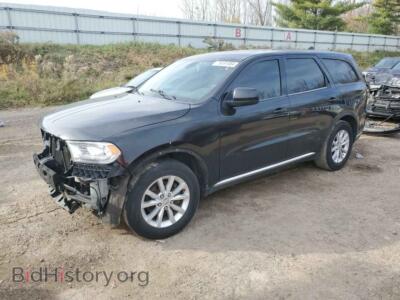 2014 Dodge DURANGO SXT, черный — VIN 1C4RDHAG4EC344569, Copart