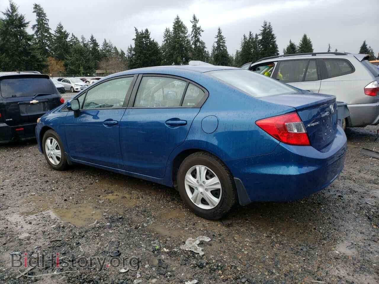 2012 HONDA CIVIC - VIN: 2HGFB2E55CH538747 - Фото 2