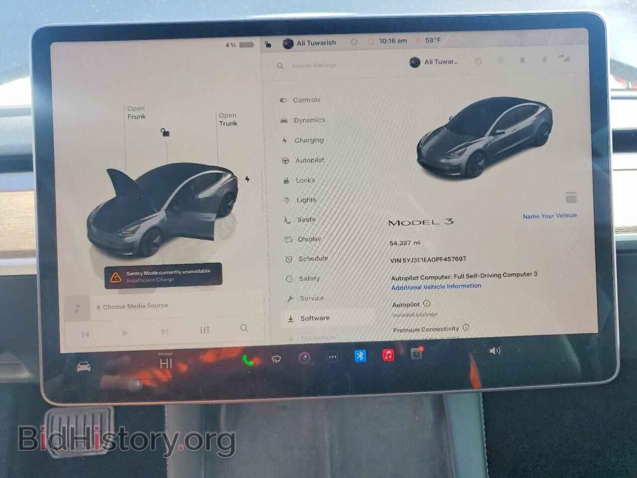 2023 TESLA MODEL 3 - VIN: 5YJ3E1EA0PF457697 - Фото 9