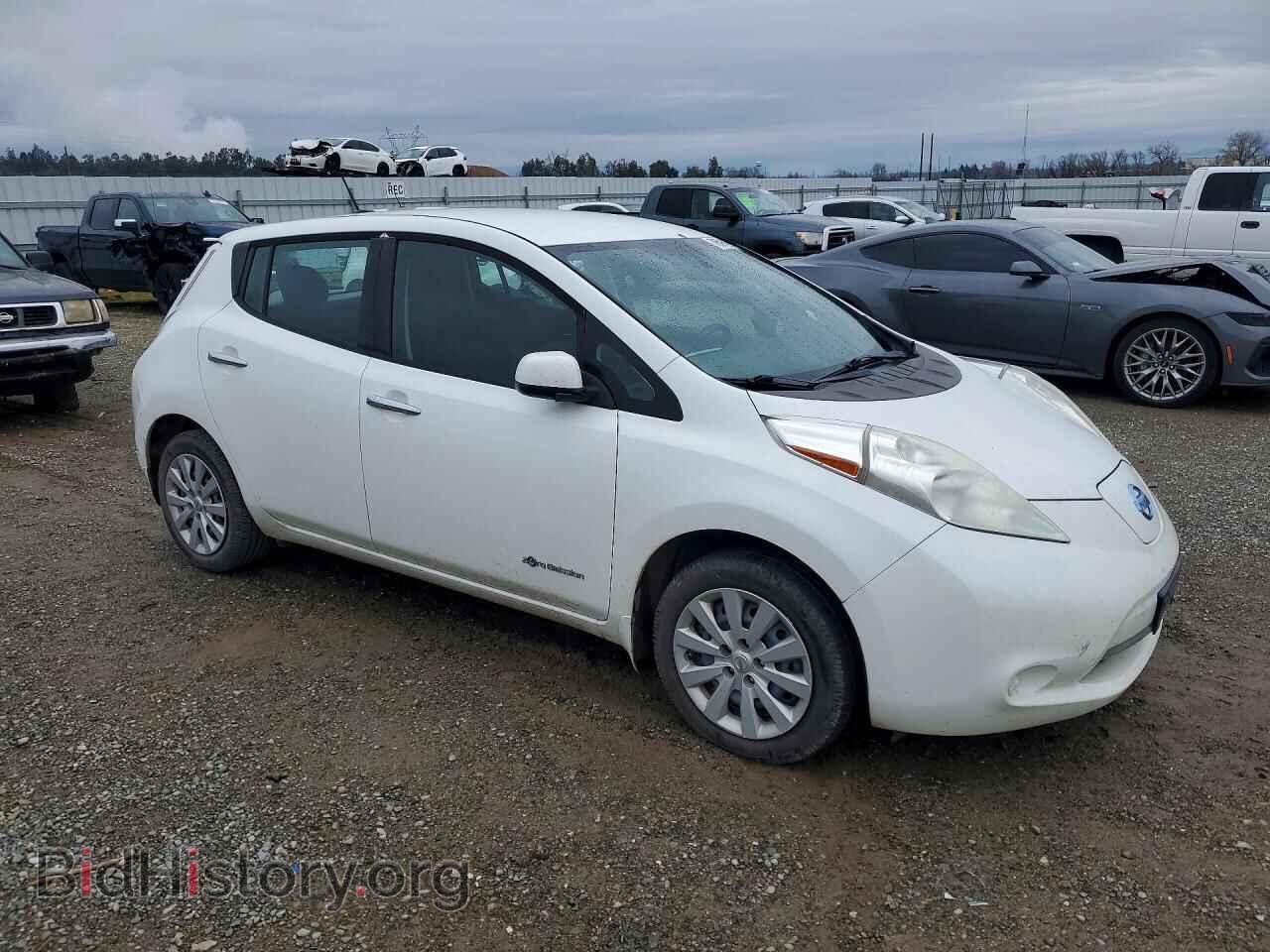 2015 NISSAN LEAF - VIN: 1N4AZ0CP5FC308829 - Фото 4