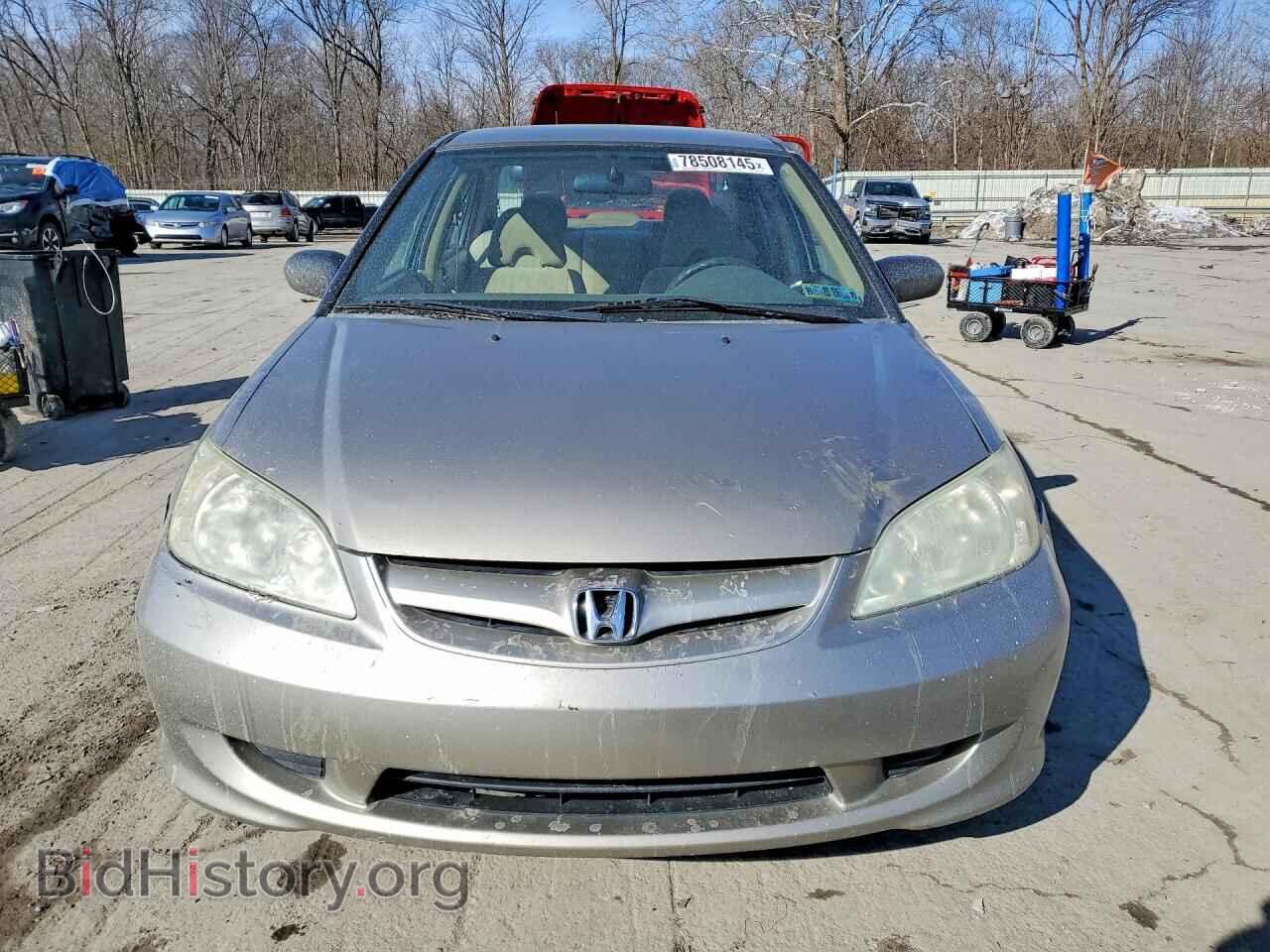 2005 HONDA CIVIC - VIN: 2HGES16525H611791 - Фото 5