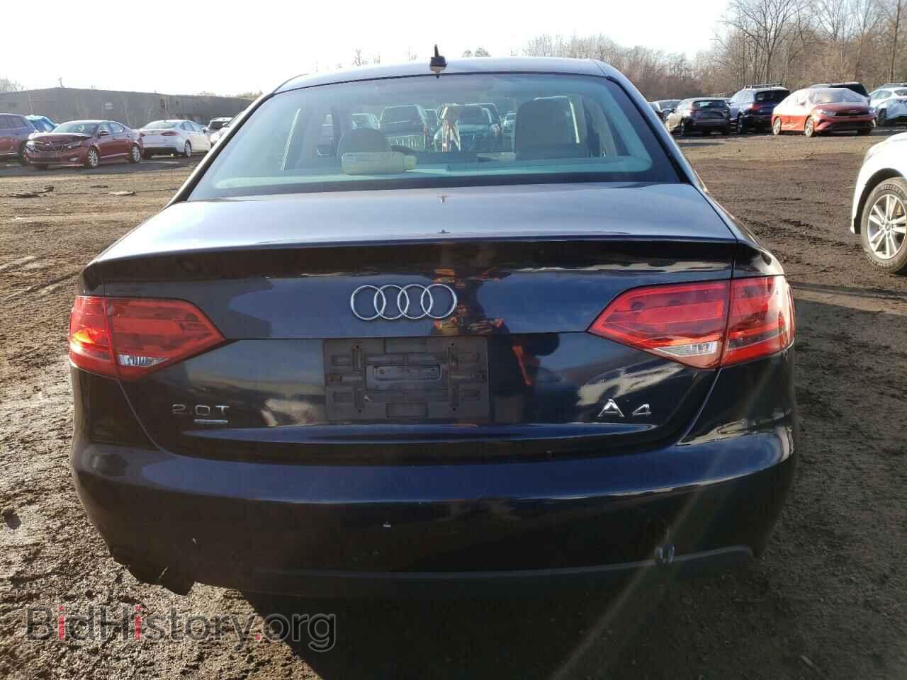 2010 AUDI A4 - VIN: WAUBFAFL7AN012274 - Фото 6