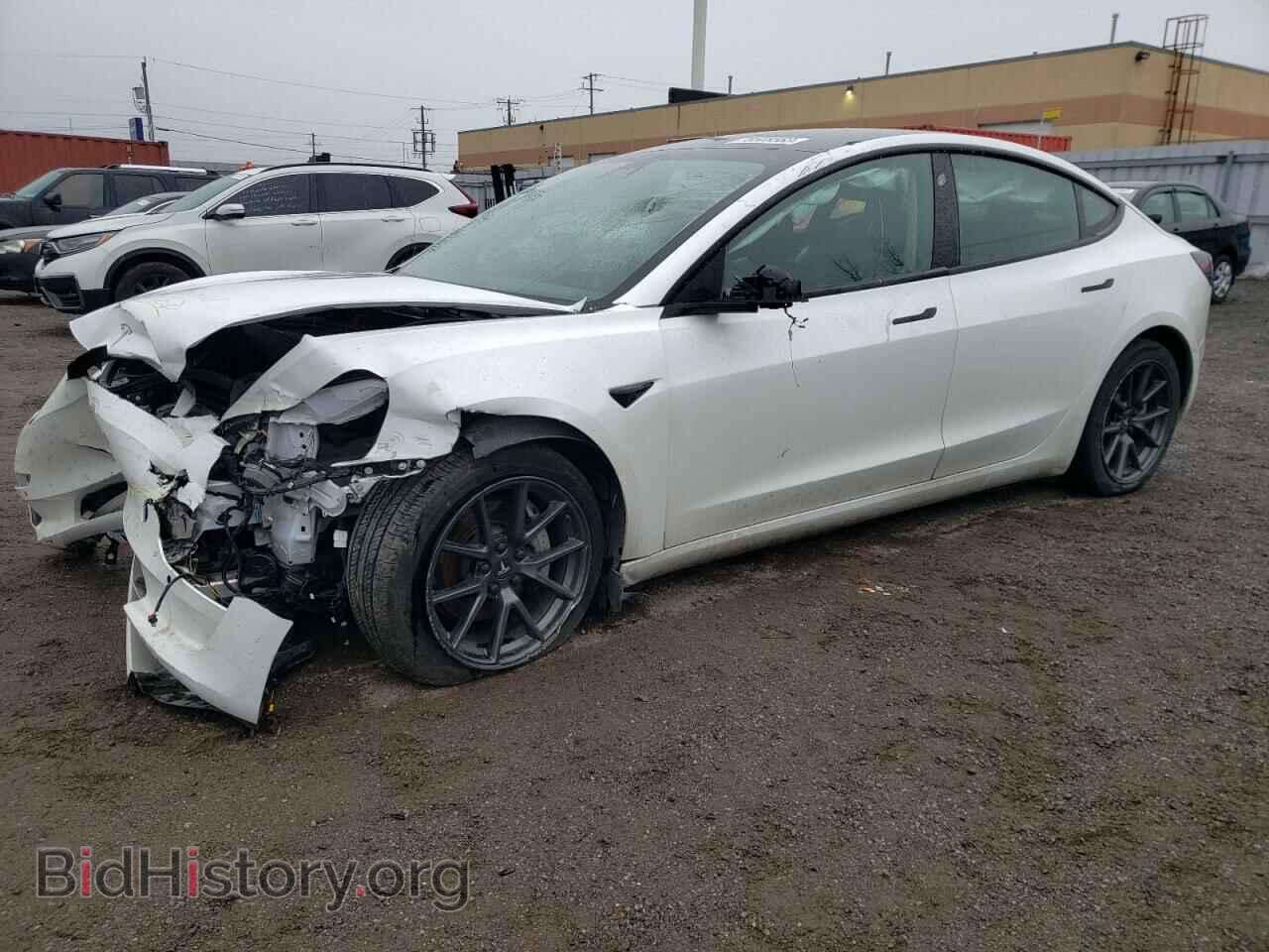 Photo 5YJ3E1EB7NF128730 - TESLA MODEL 3 2022