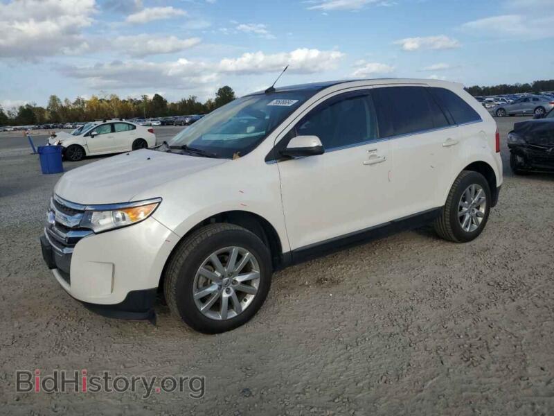 2014 Ford EDGE Limited (VIN 2FMDK3KC3EBA01908) — фото 1 из 12, Copart, повреждение: крыша