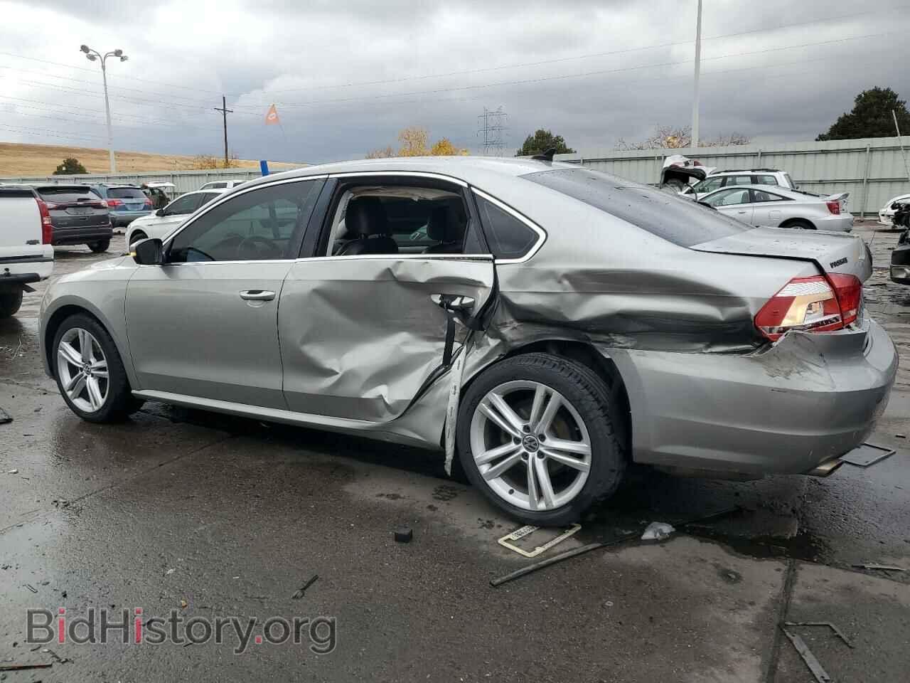 2014 VOLKSWAGEN PASSAT - VIN: 1VWBP7A35EC019992 - Фото 2
