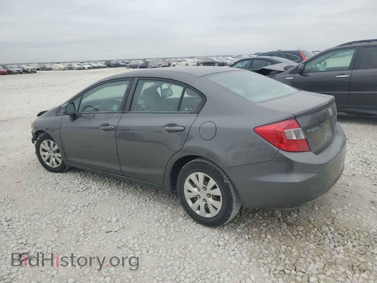 2012 HONDA CIVIC - VIN: 2HGFB2F58CH577296 - Фото 2