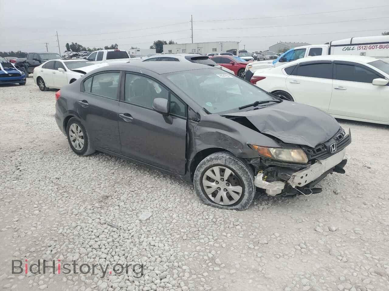 2012 HONDA CIVIC - VIN: 2HGFB2F58CH577296 - Фото 4